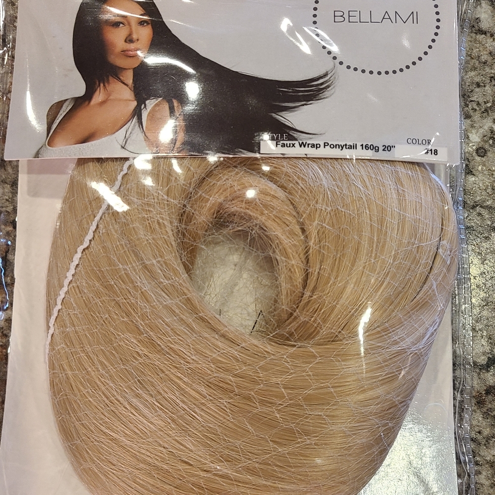 Bellami wrap ponytail